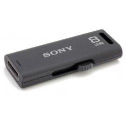 Sony Micro Vault USM 8 GR 8 GB Pen Drive  (Black)